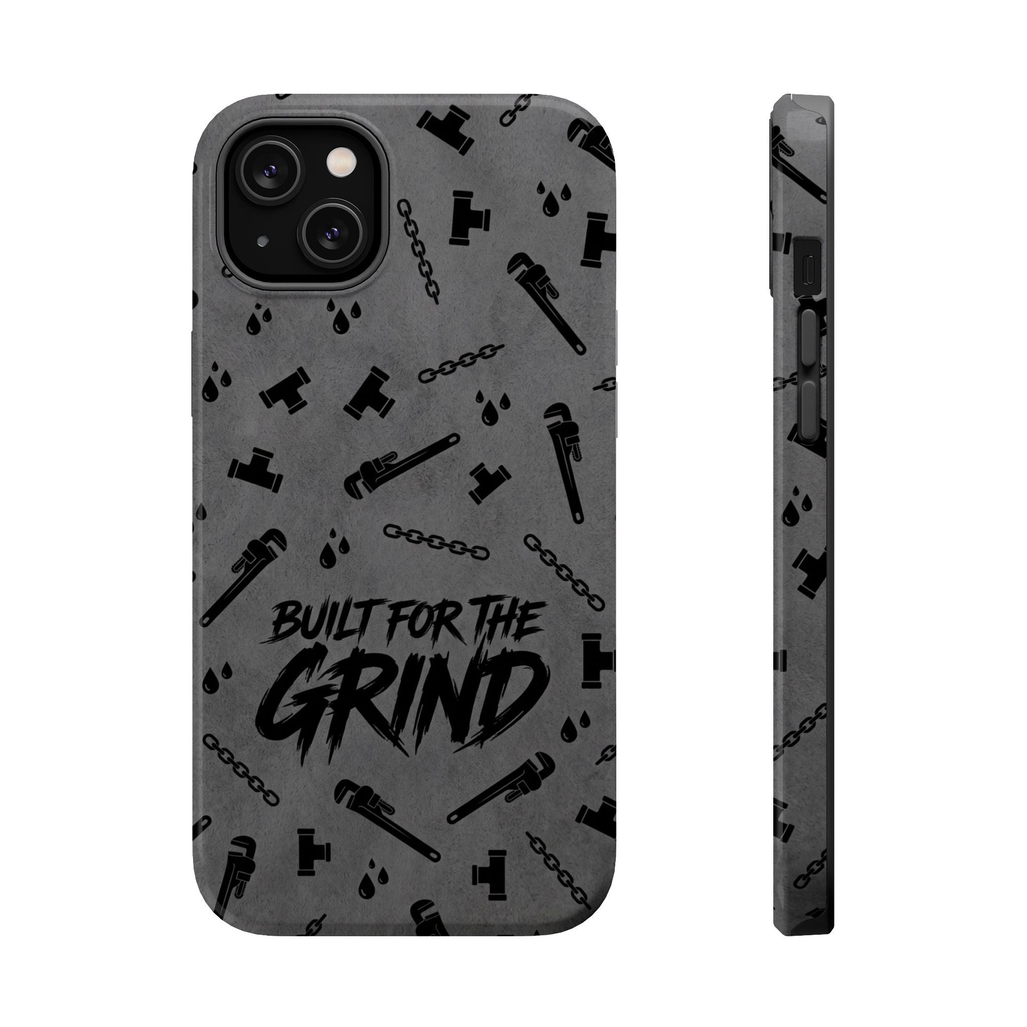 Built for the Grind Phone Case — Plumber Tools Wireless Charging Cover