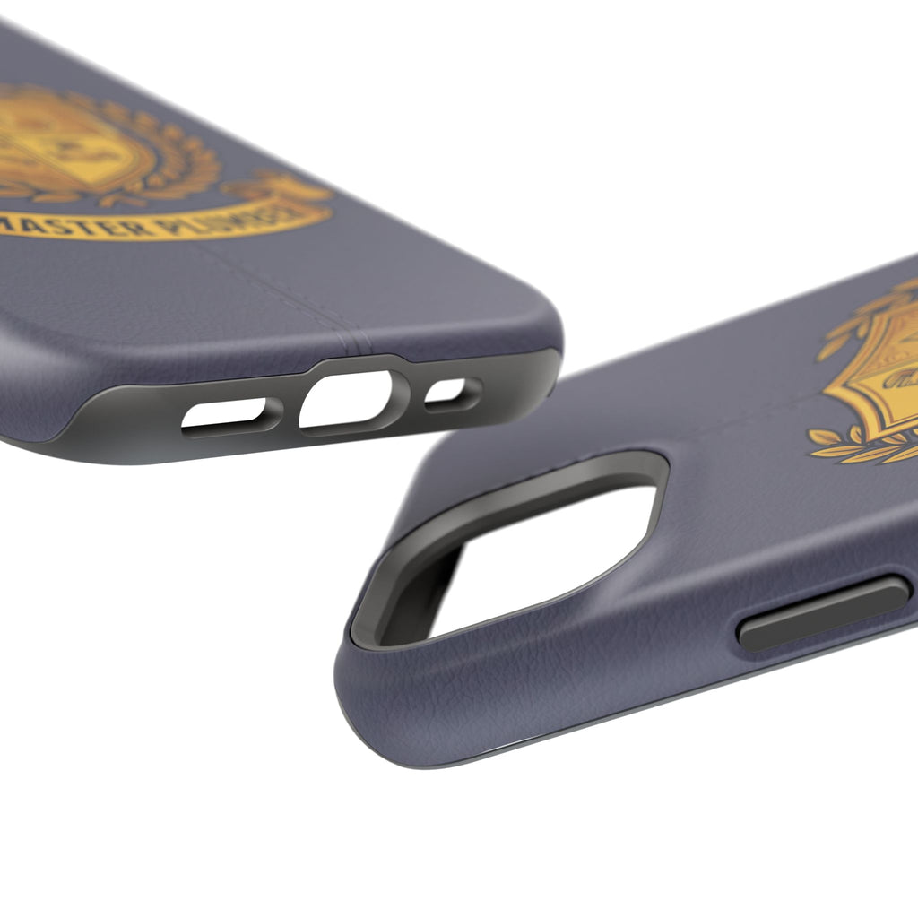 Master Plumber Crest Phone Case — Heraldic Shield Wireless Charging Cover