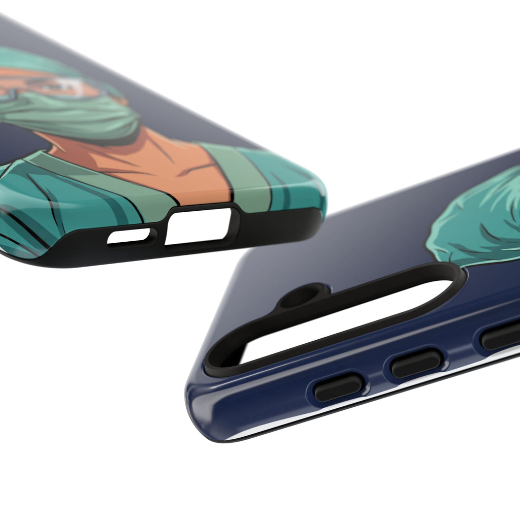 Nurse Illustrated Portrait Phone Case | iPhone & Samsung