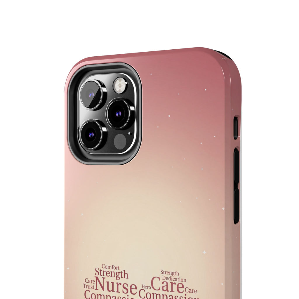 Nurse Heart Word Cloud Phone Case | iPhone & Samsung Galaxy series