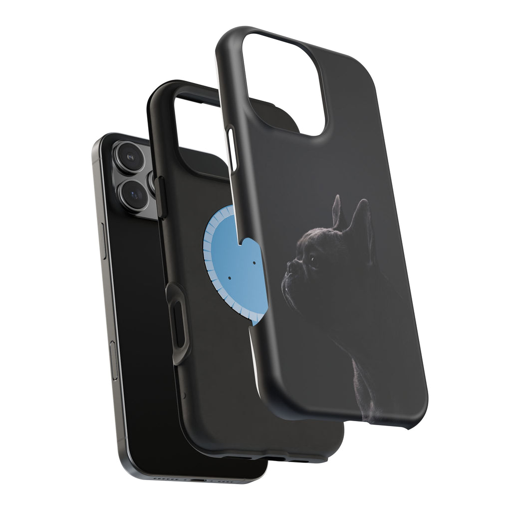 French Bulldog Phone Case — Impact-Resistant Wireless Charging Cover