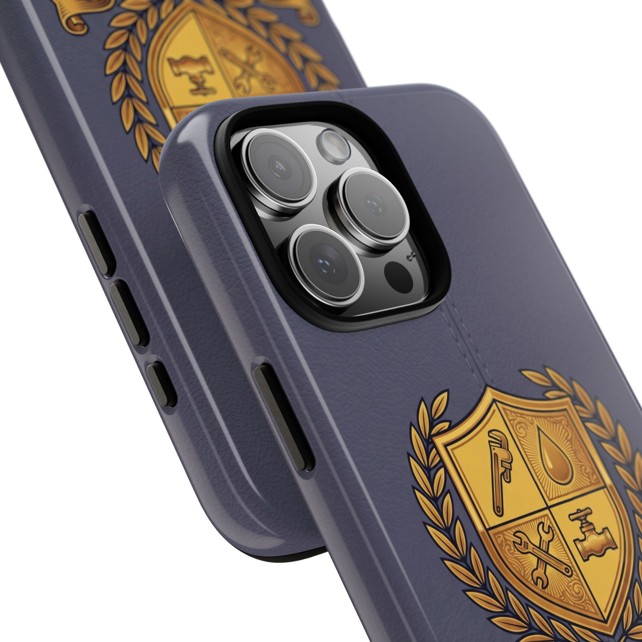Master Plumber Slate Crest Phone Case - Samsung & iPhone Series