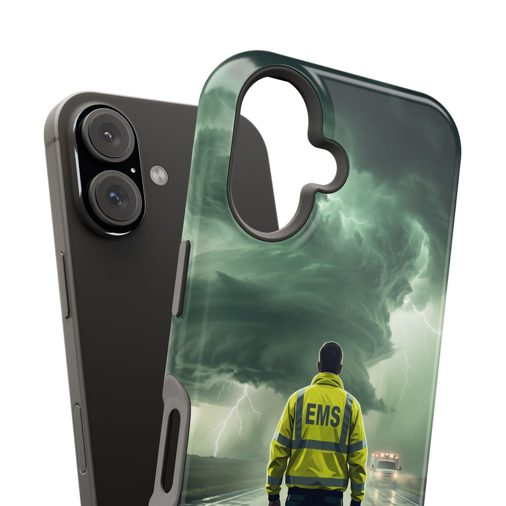 EMS Green Storm Phone Case — Magnetic Wireless Charging Cover