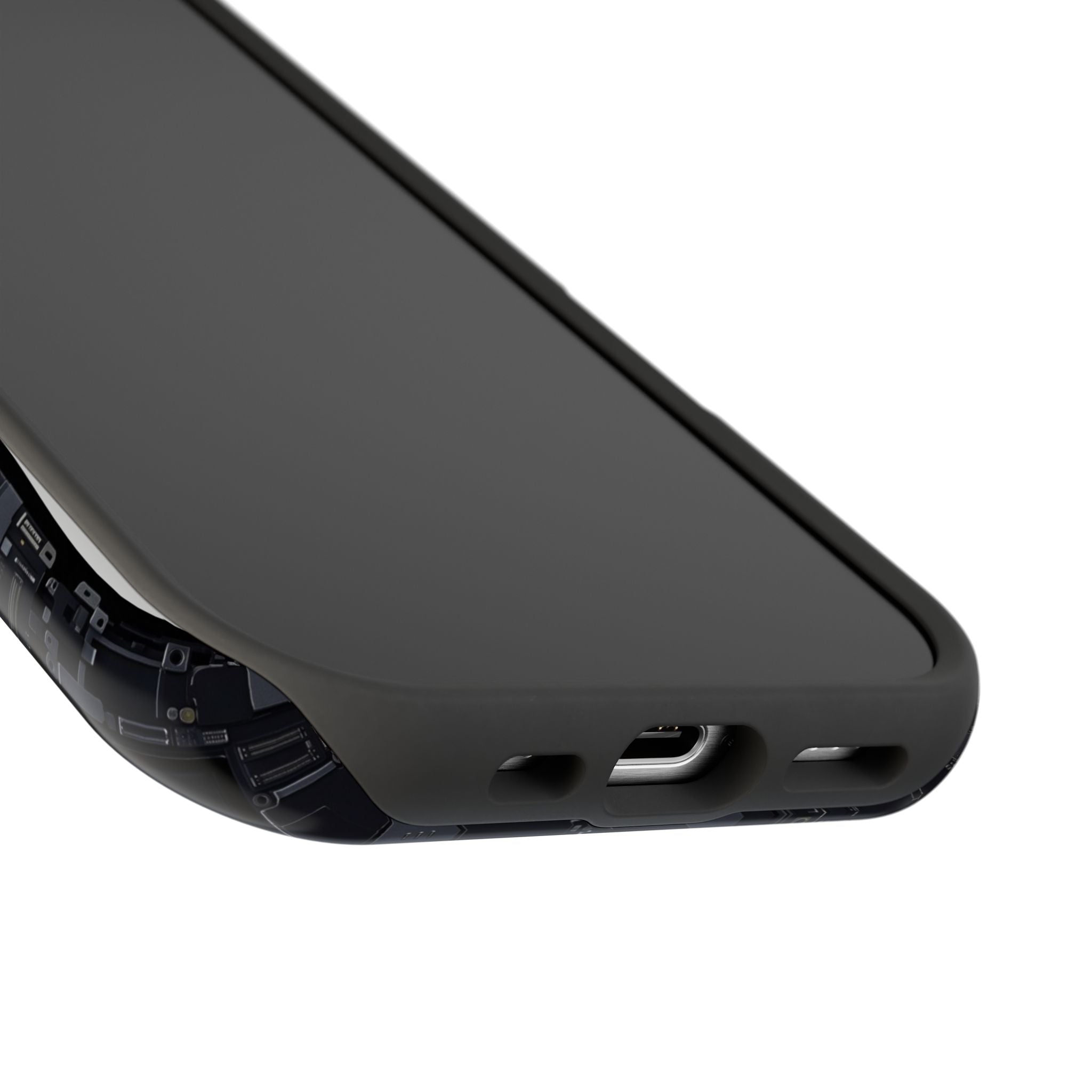 Circuit Core Phone Case — Motherboard Print Wireless Charging Cover