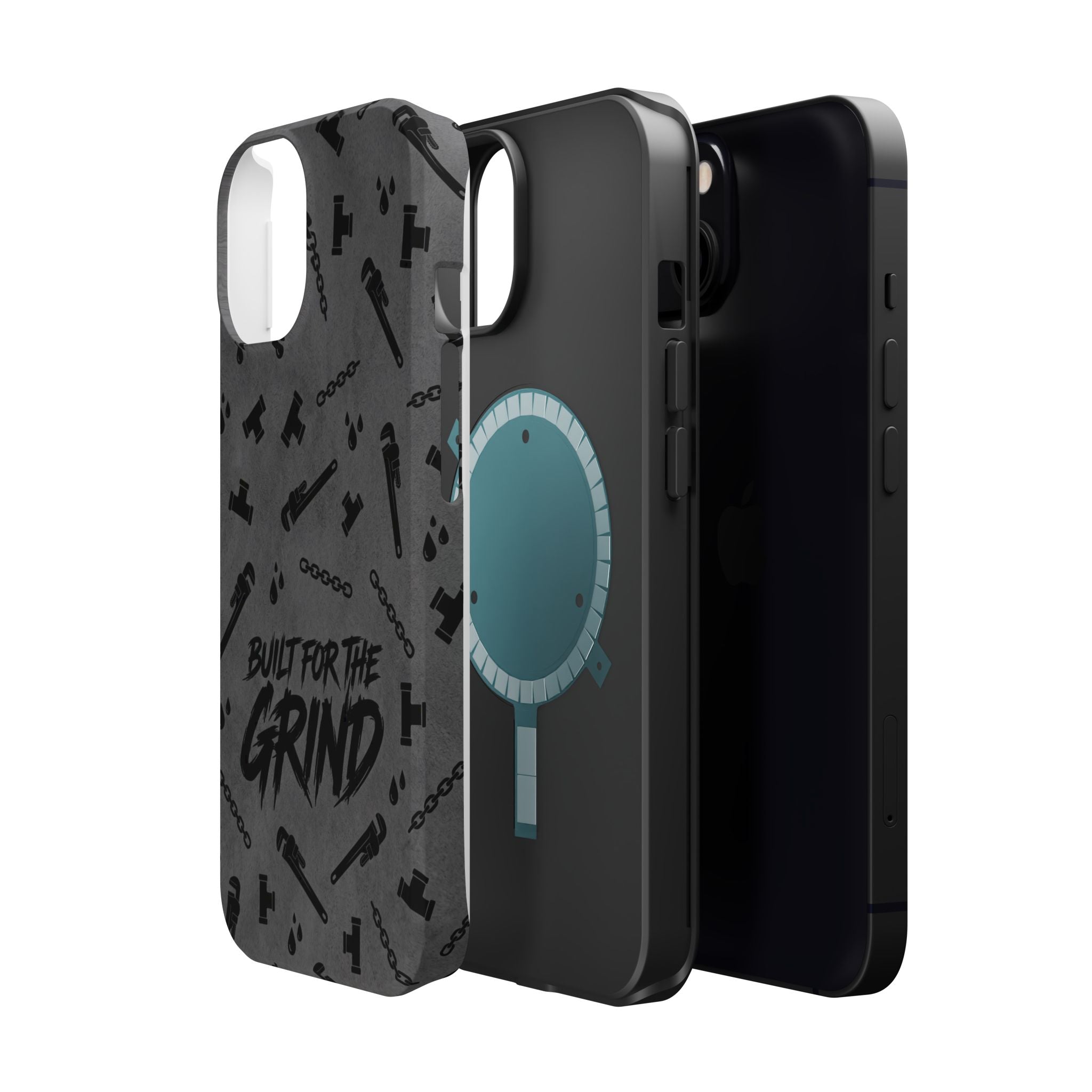 Built for the Grind Phone Case — Plumber Tools Wireless Charging Cover