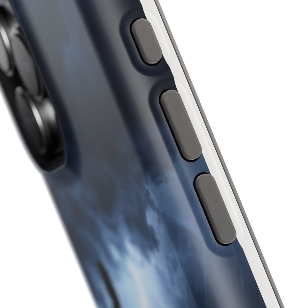 Personalized Lightning Storm EMS Phone Case — Wireless Charging Cover