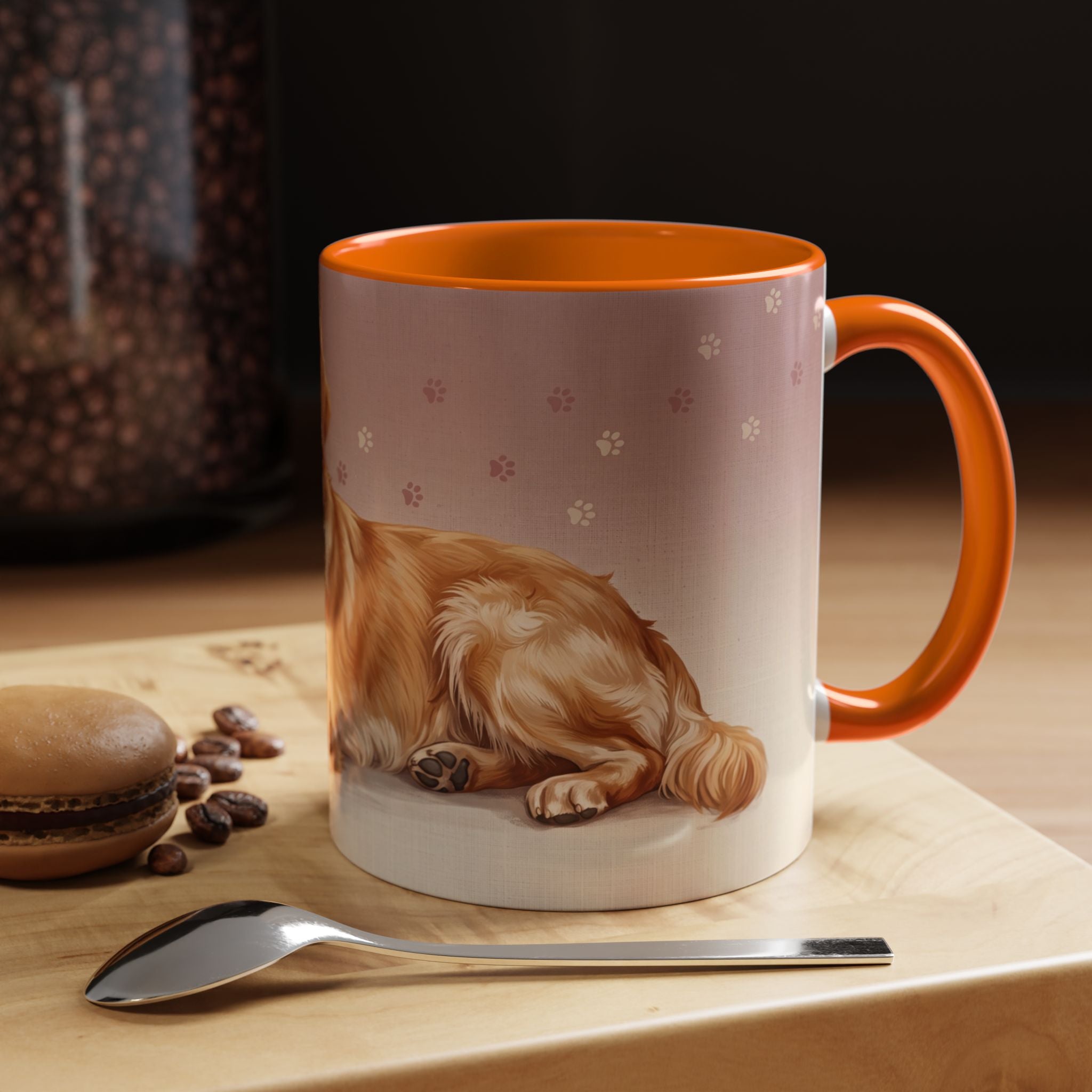 Golden Retriever Lying Down Mug | Golden Retriever Lover Gift | Cute Dog Coffee Mug