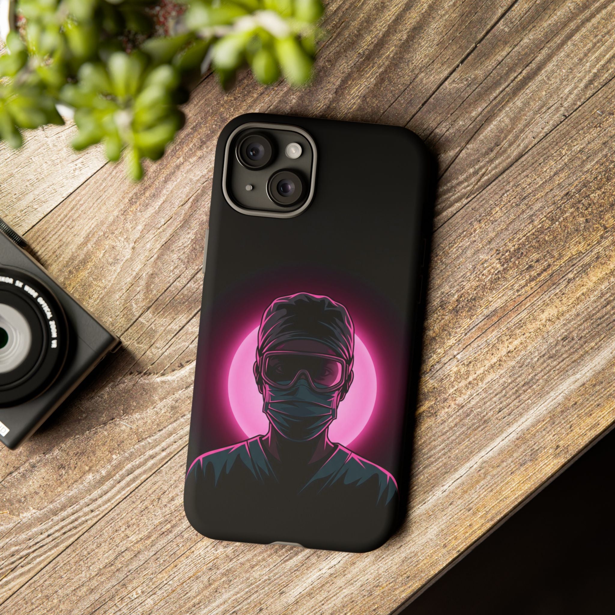 Nurse Neon Silhouette Phone Case - Samsung & iPhone Series