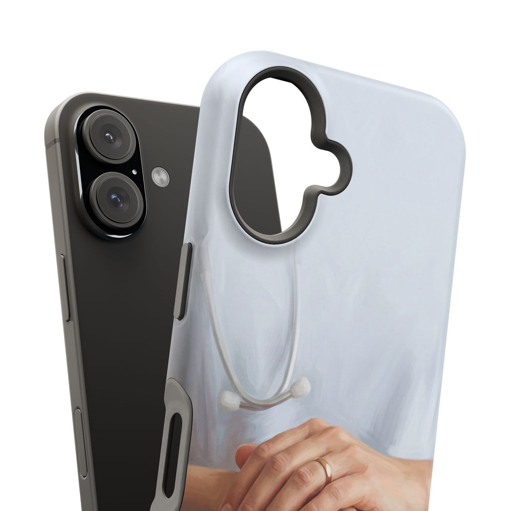 Impact-Resistant Phone Case — Caring Hands Wireless Charging Cover