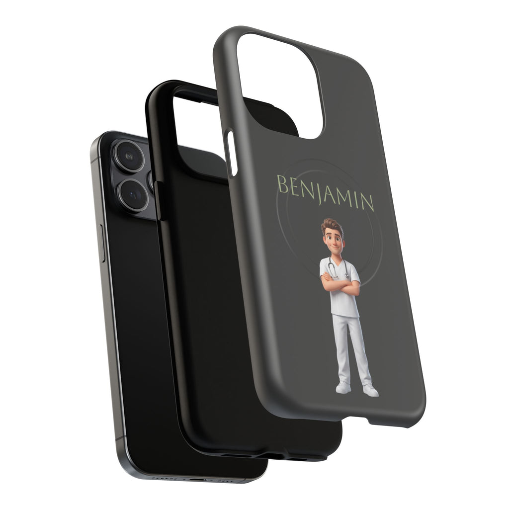 Personalized Nurse Phone Case | MagSafe Compatible, Custom Name iPhone Case