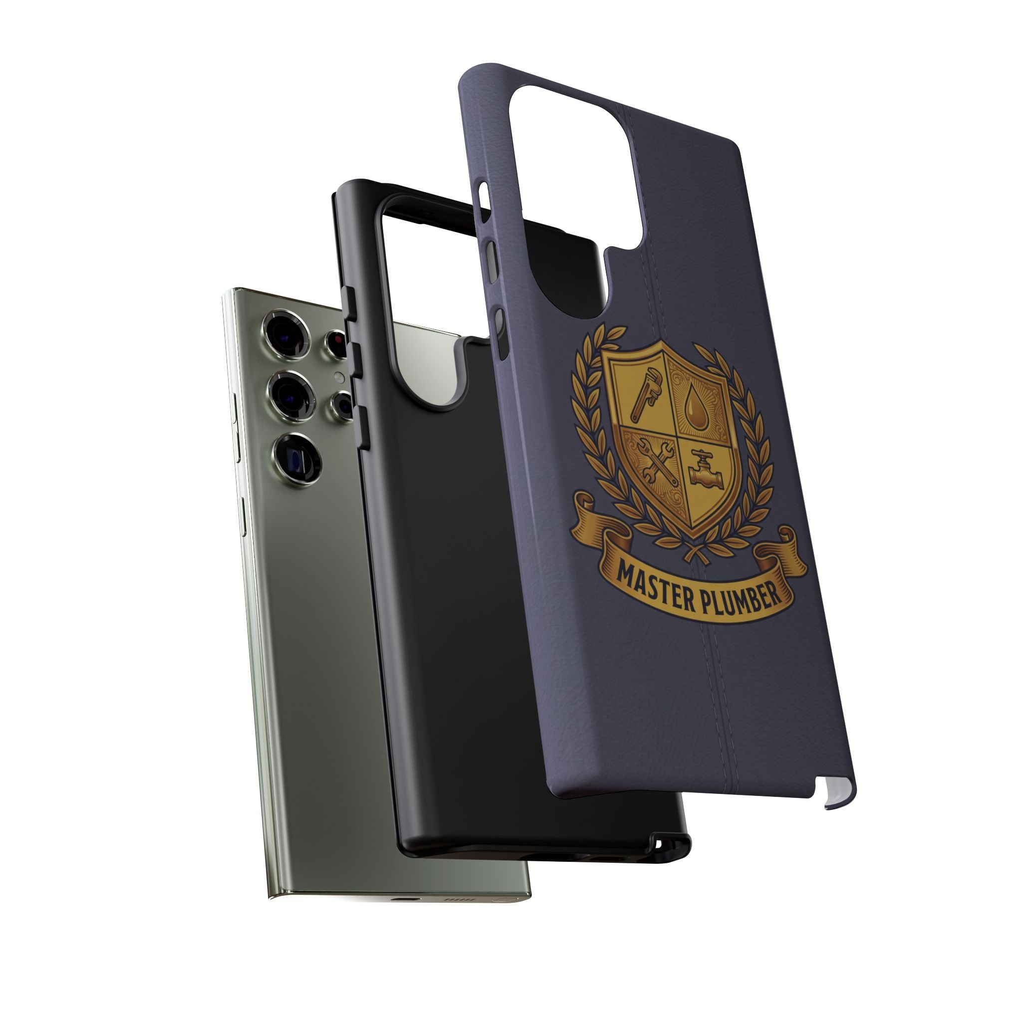 Master Plumber Slate Crest Phone Case - Samsung & iPhone Series