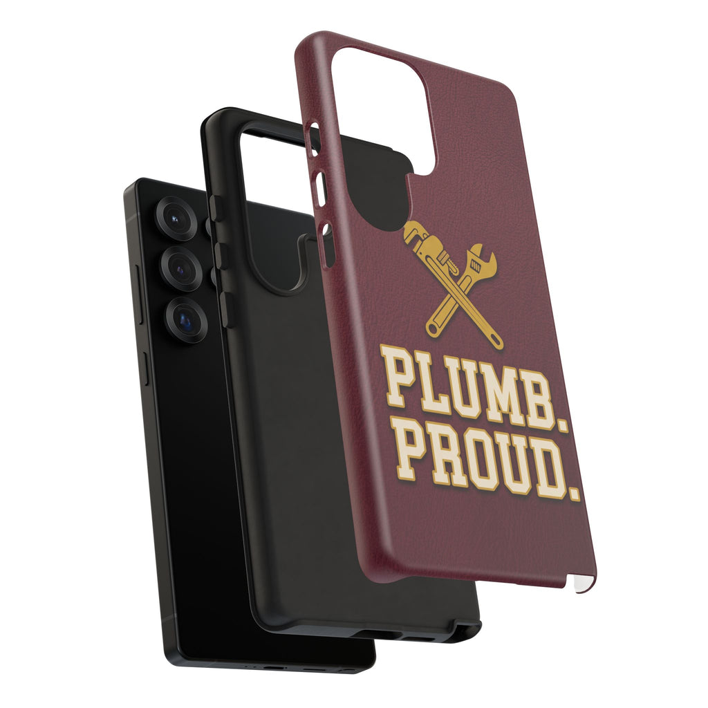 Plumb. Proud. Varsity Print Phone Case - Samsung & iPhone Series