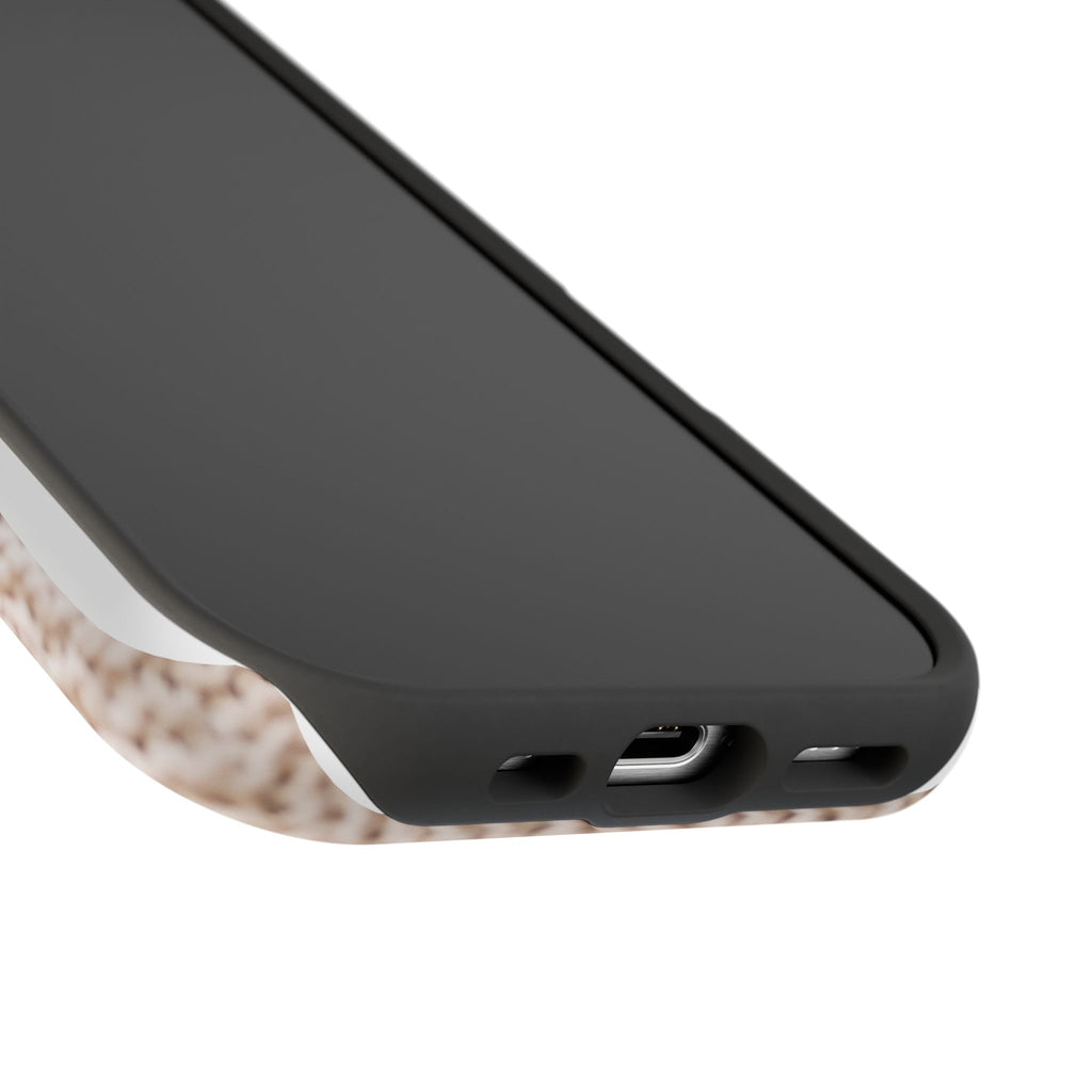 Sleepy French Bulldog Phone Case — Impact-Resistant Wireless Charging Cover