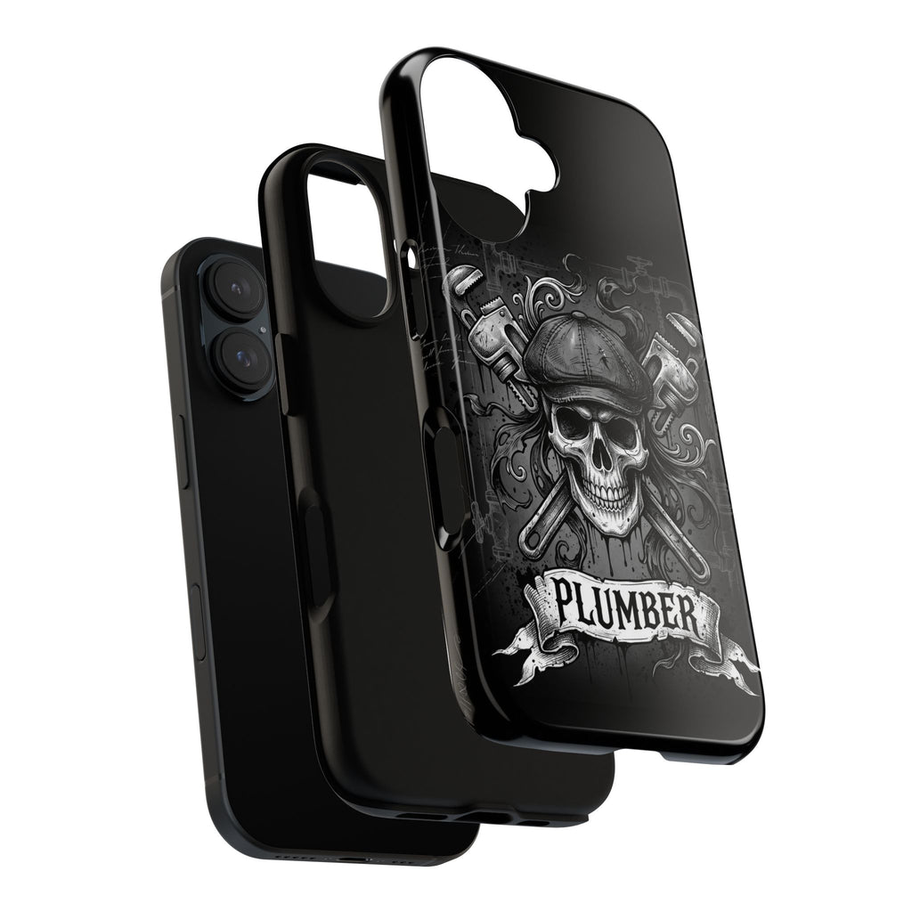 Gothic Skull Plumber Phone Case - Samsung & iPhone Series