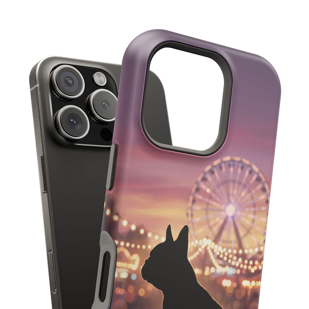 Personalized French Bulldog Carnival Nights Phone Case — Wireless Charging Cover