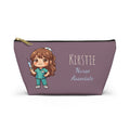 Personalized Nurse Gift Pouch – Custom Name Makeup Bag