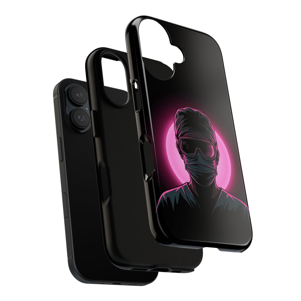 Nurse Neon Silhouette Phone Case - Samsung & iPhone Series
