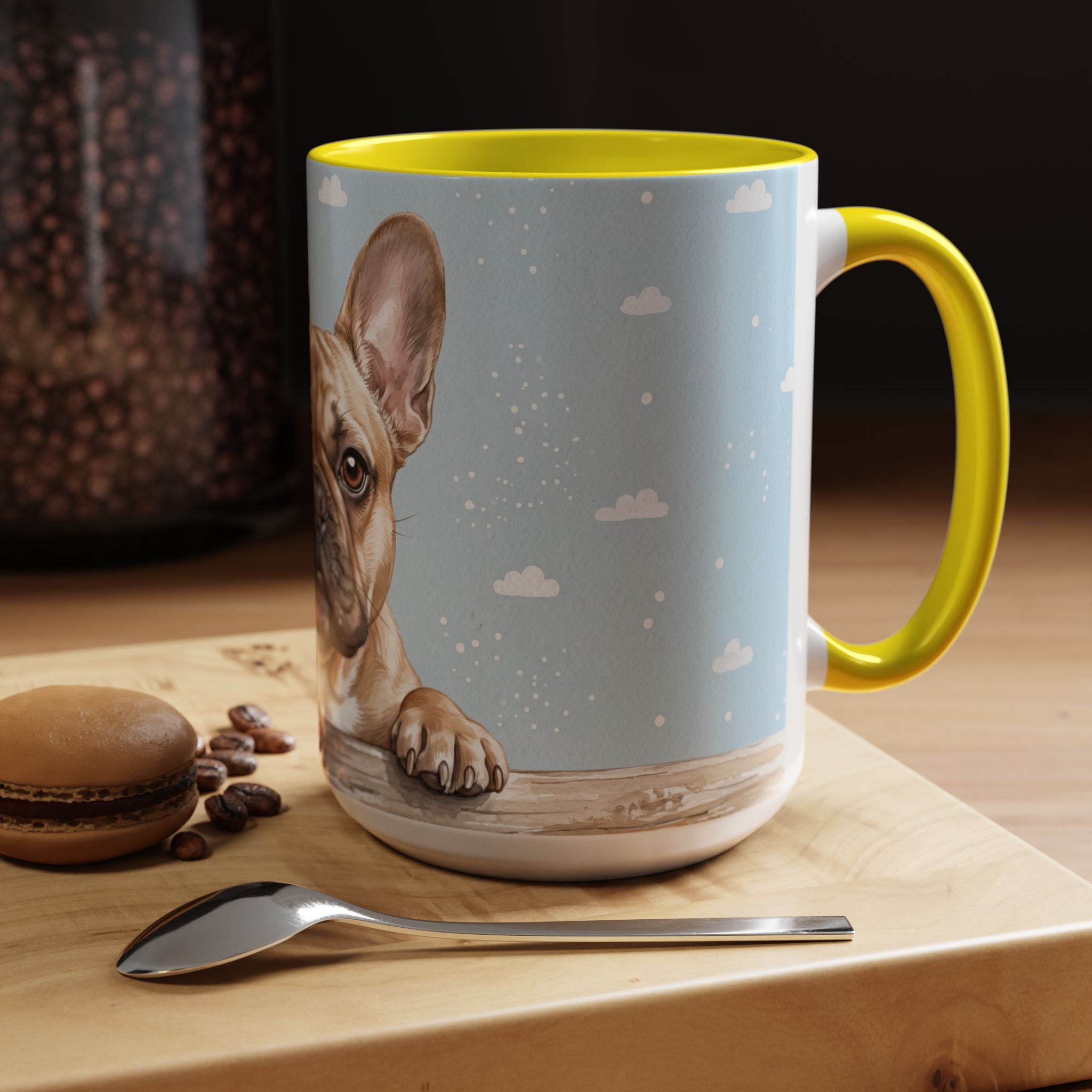 Cute Frenchie Mug | French Bulldog Lover Gift | Dog Coffee Mug