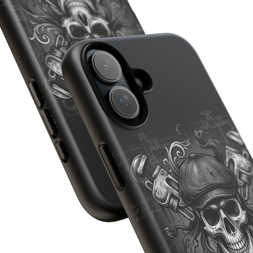 Gothic Skull Plumber Phone Case - Samsung & iPhone Series