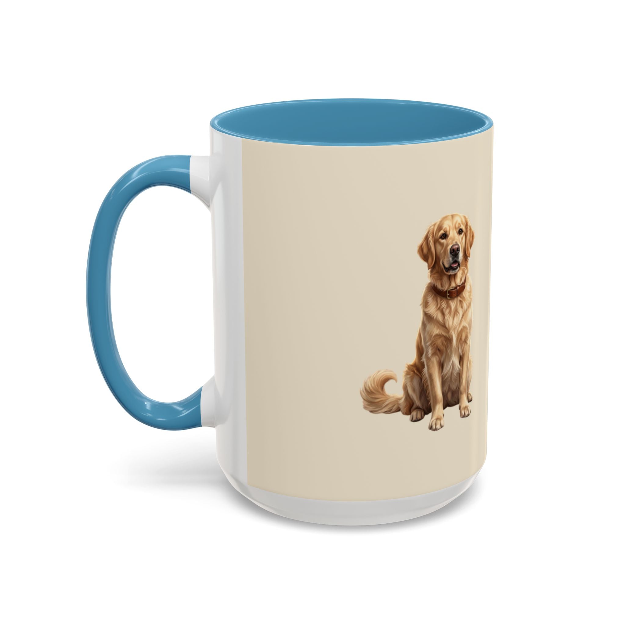 Personalized Golden Retriever Mug | Custom Name & Message Dog Mom Dad Coffee Mug