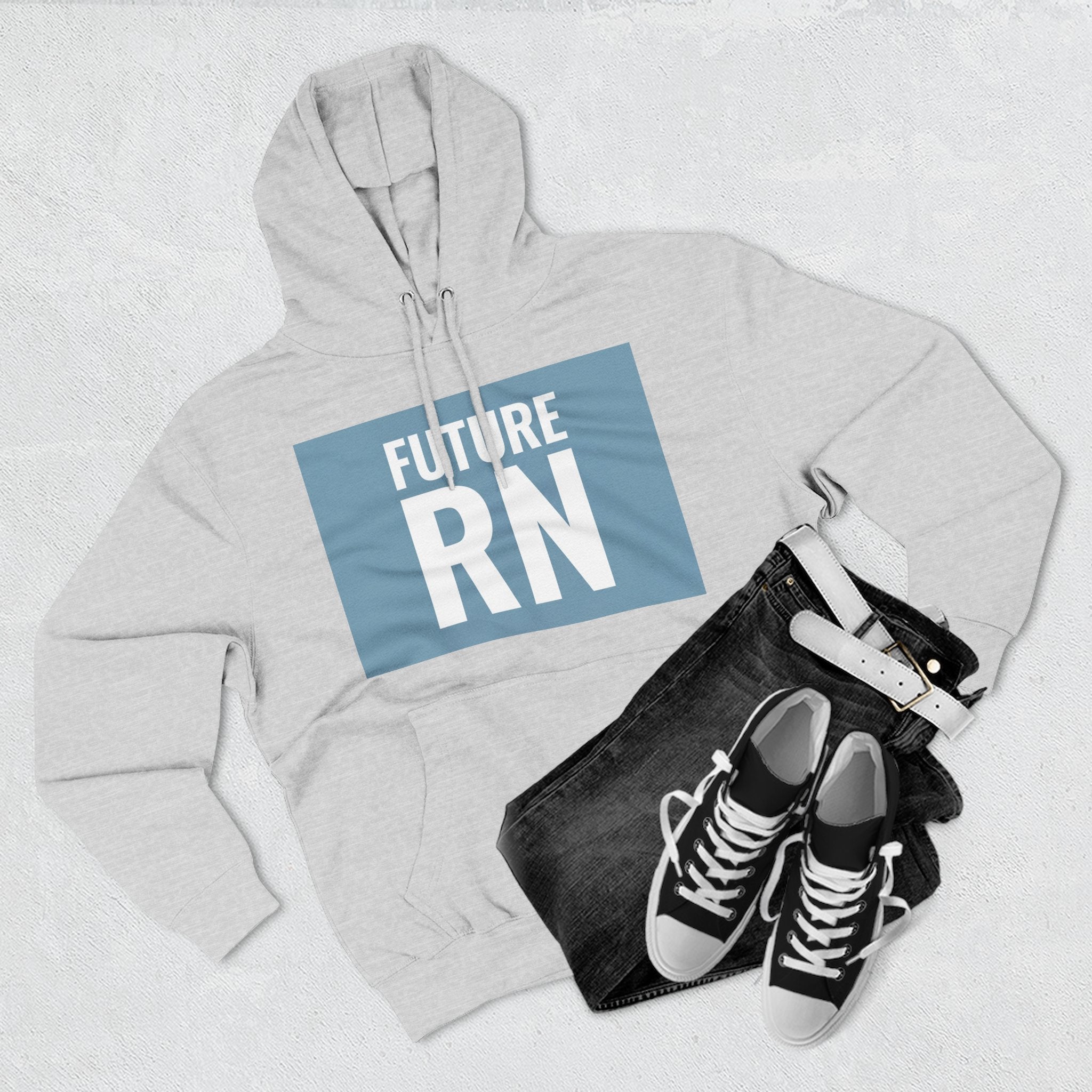 Future RN Nurse Hoodie — Unisex Gift for Nursing Students Nurse Graduation and New Nurses