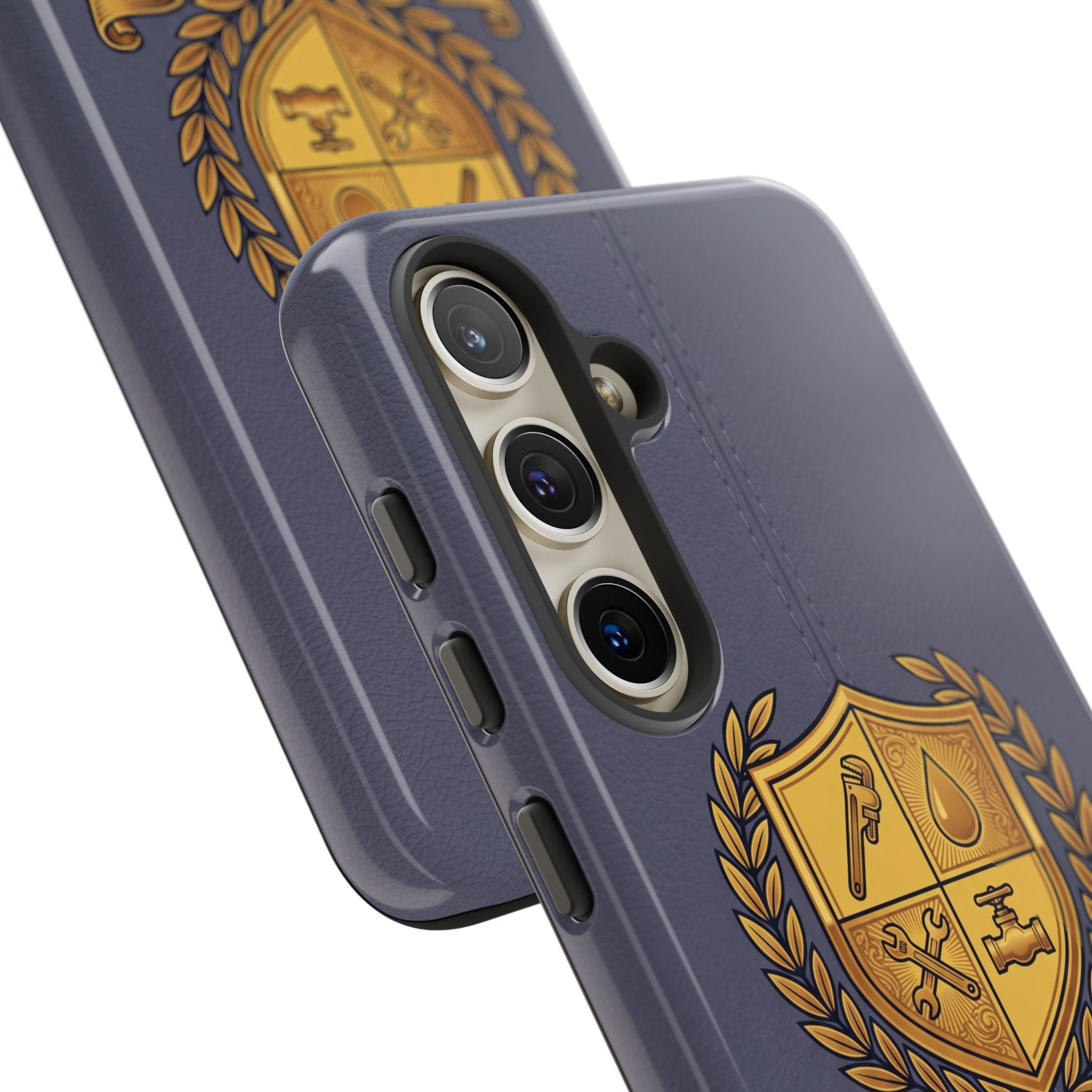 Master Plumber Slate Crest Phone Case - Samsung & iPhone Series