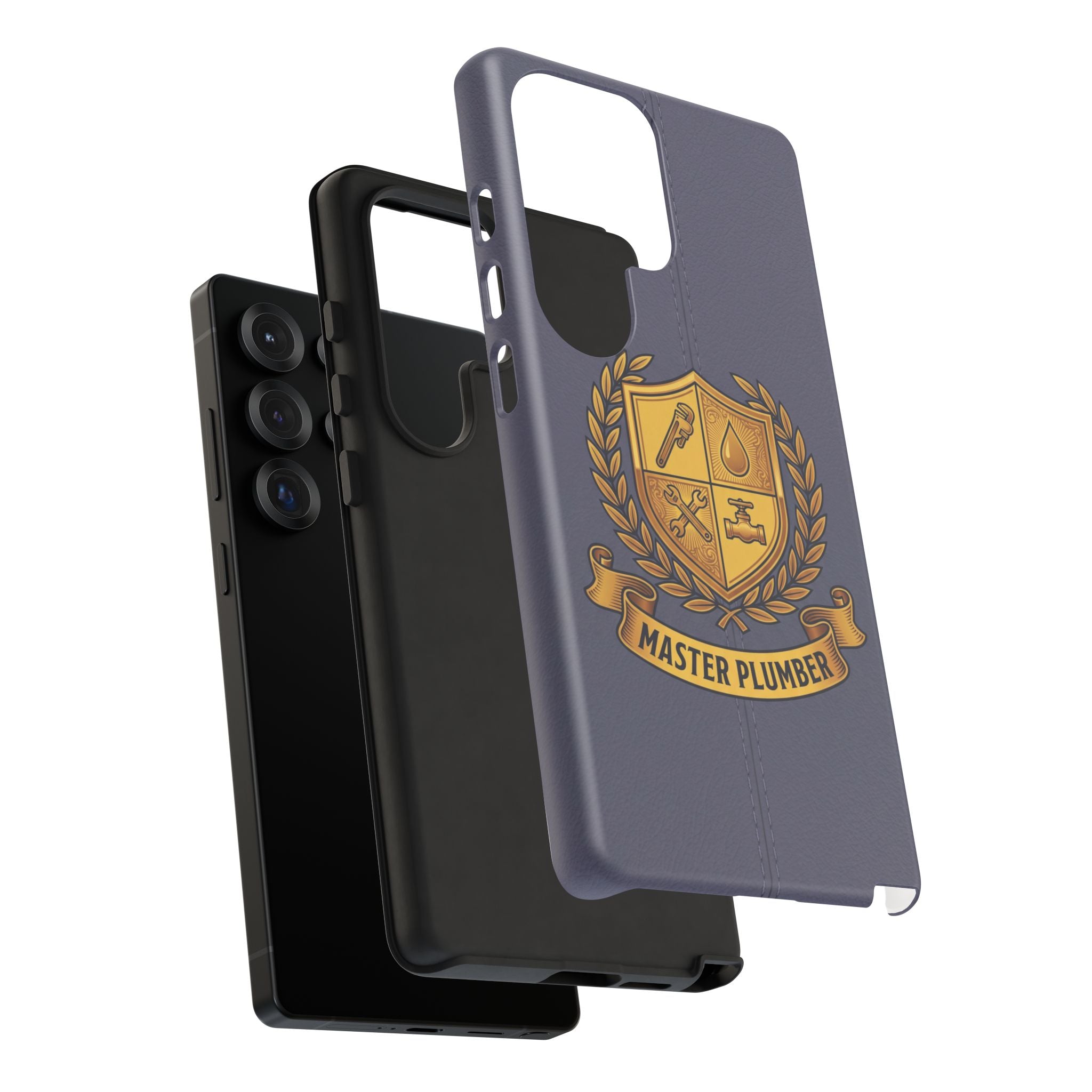 Master Plumber Slate Crest Phone Case - Samsung & iPhone Series