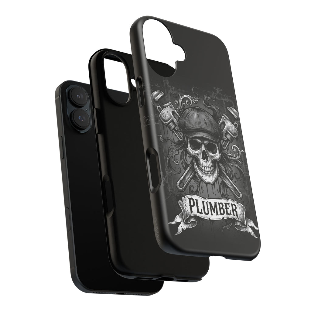Gothic Skull Plumber Phone Case - Samsung & iPhone Series