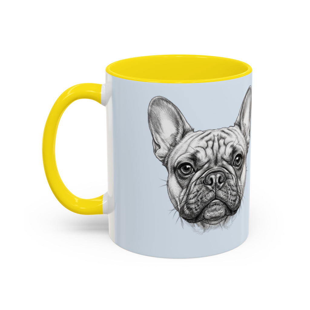 Personalized Frenchie Mug | Custom Name Mug | French Bulldog Gift | Frenchie Lover Coffee Cup