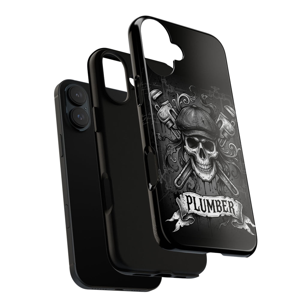 Gothic Skull Plumber Phone Case - Samsung & iPhone Series