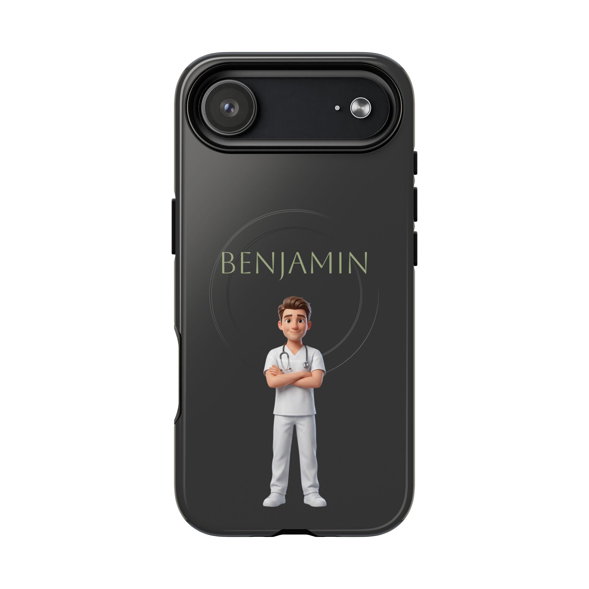 Personalized Nurse Phone Case | MagSafe Compatible, Custom Name iPhone Case