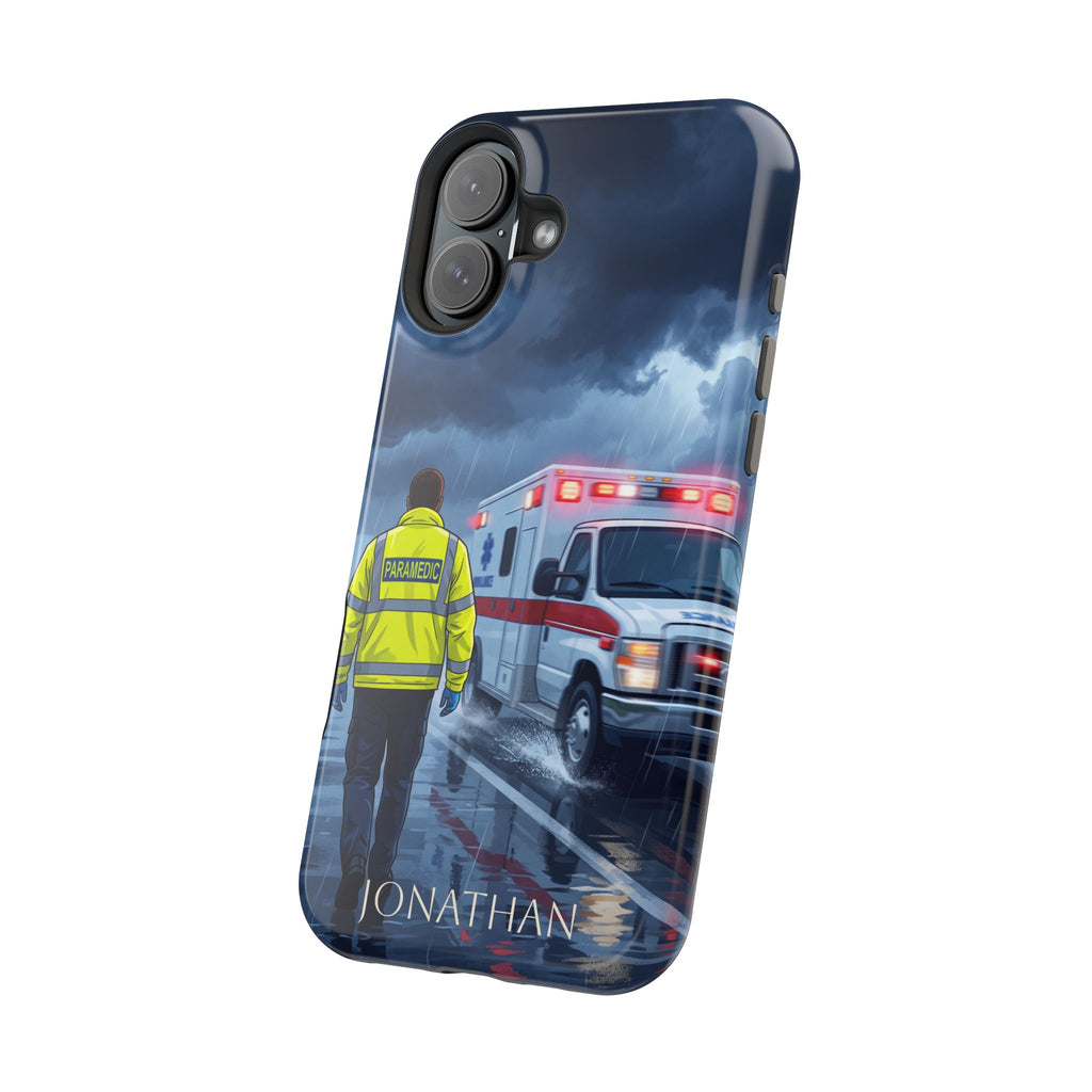 Personalized EMS Storm Phone Case — Wireless Charging Cover