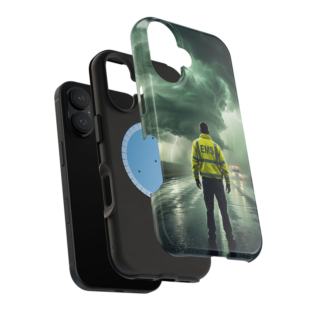 EMS Green Storm Phone Case — Magnetic Wireless Charging Cover