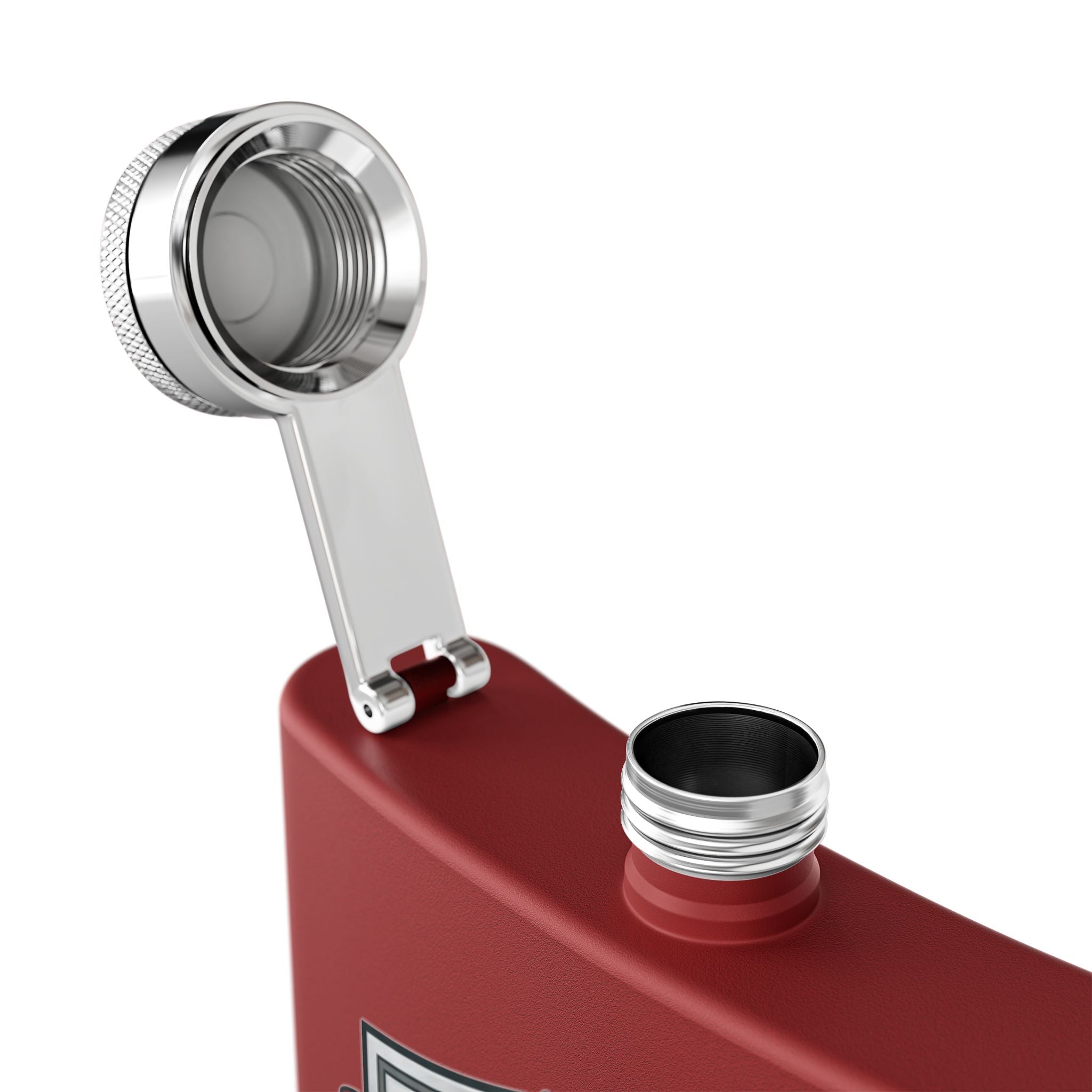 Flask — "Commercial Electrician: Office Circuits & Voltage" 6oz Stainless Steel Hip Flask