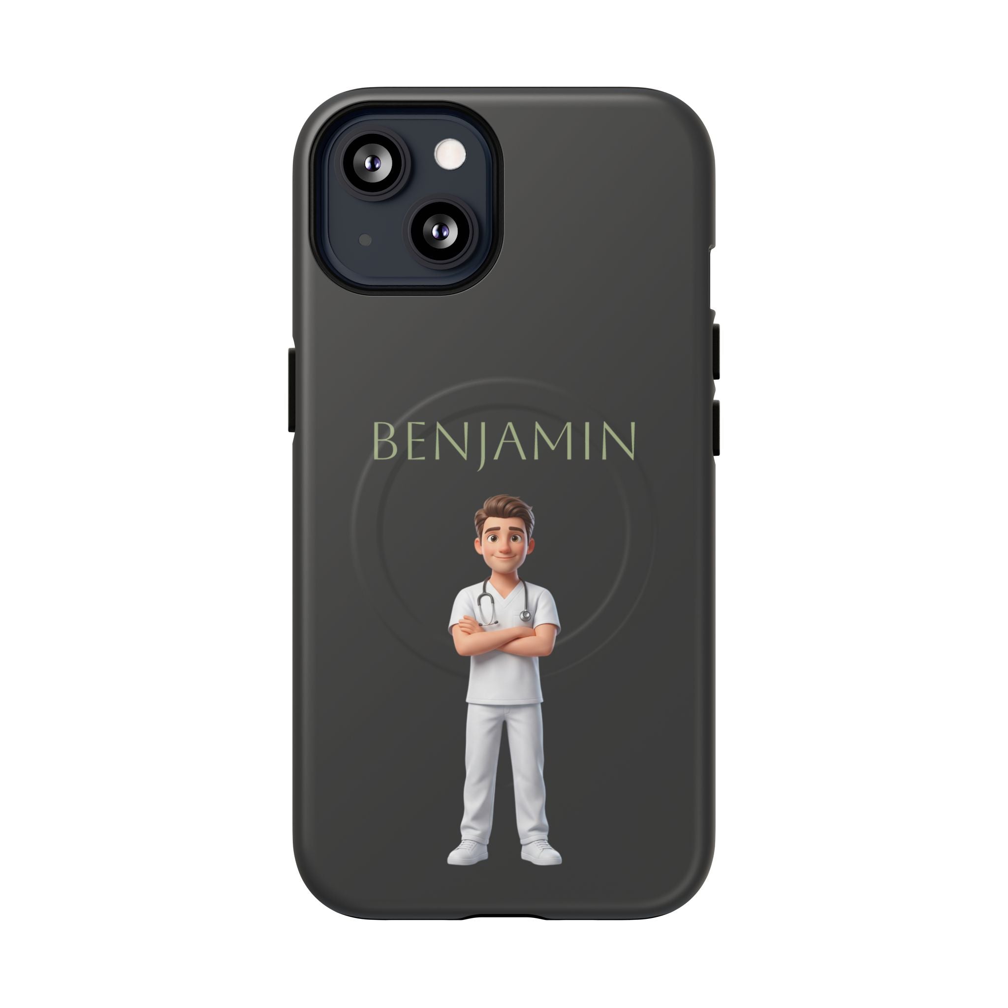 Personalized Nurse Phone Case | MagSafe Compatible, Custom Name iPhone Case