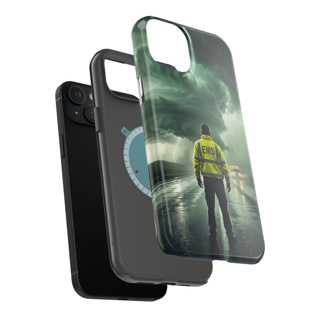 EMS Green Storm Phone Case — Magnetic Wireless Charging Cover
