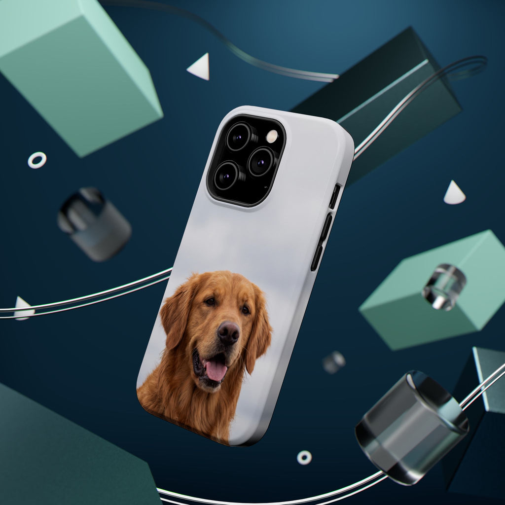 Golden Retriever Phone Case — Impact-Resistant Wireless Charging Cover