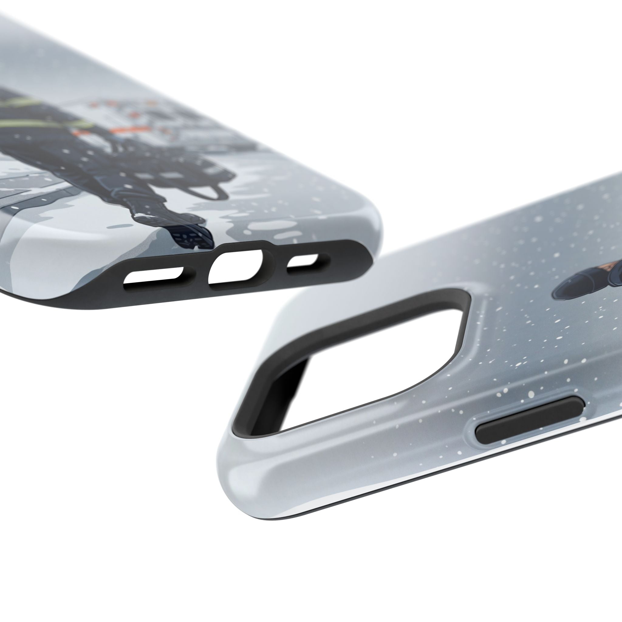 Bold Paramedic/EMT Portrait Phone Case — Magnetic Wireless Charging Cover