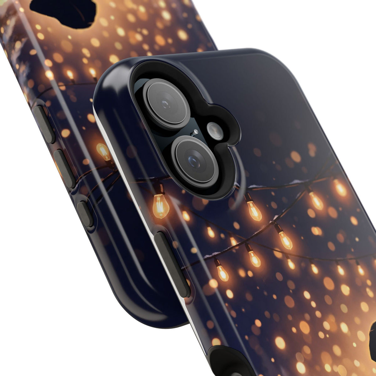 Personalized Dachshund Golden Sparks Phone Case — Wireless Charging Cover