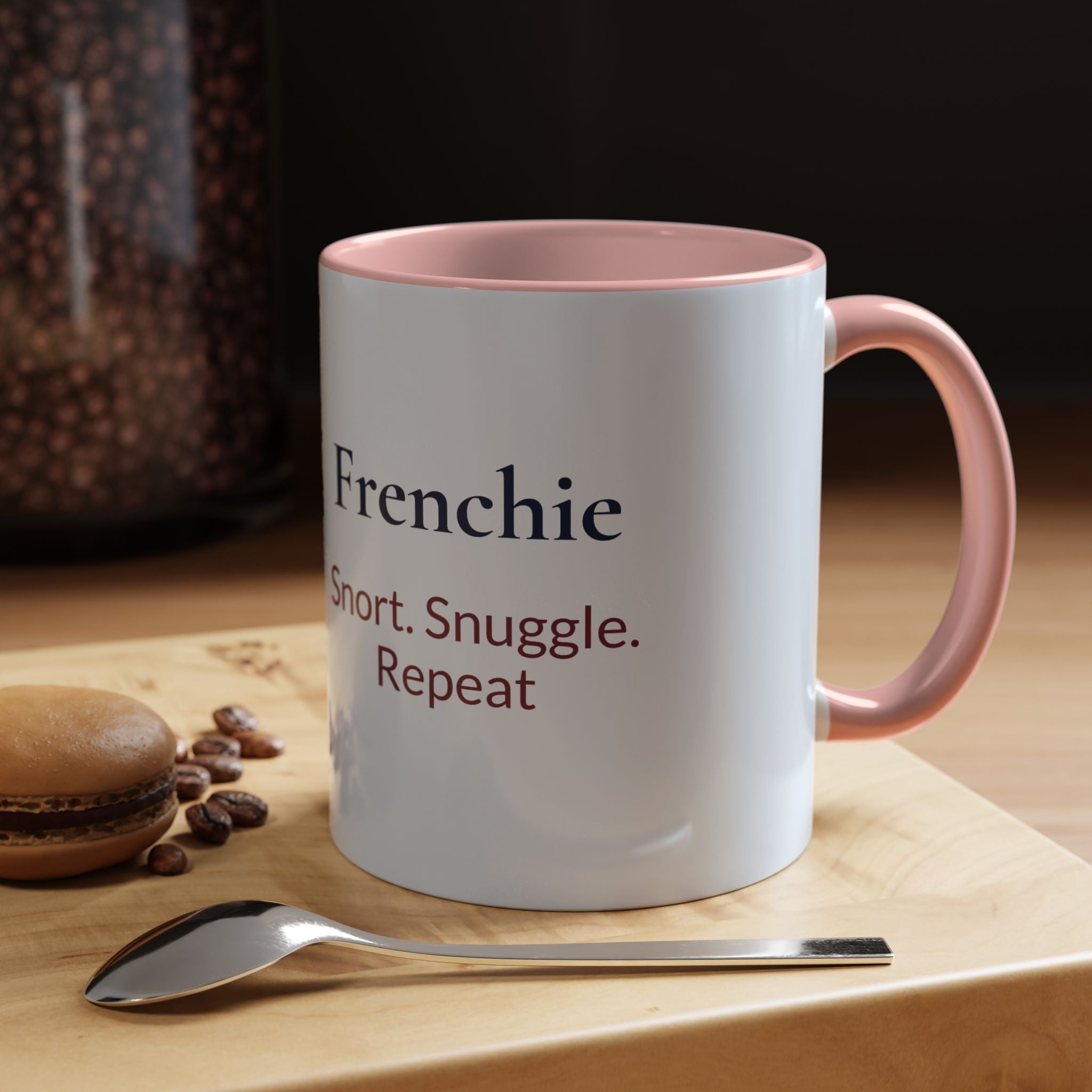 Personalized Frenchie Mug | Custom Name Mug | French Bulldog Gift | Frenchie Lover Coffee Cup
