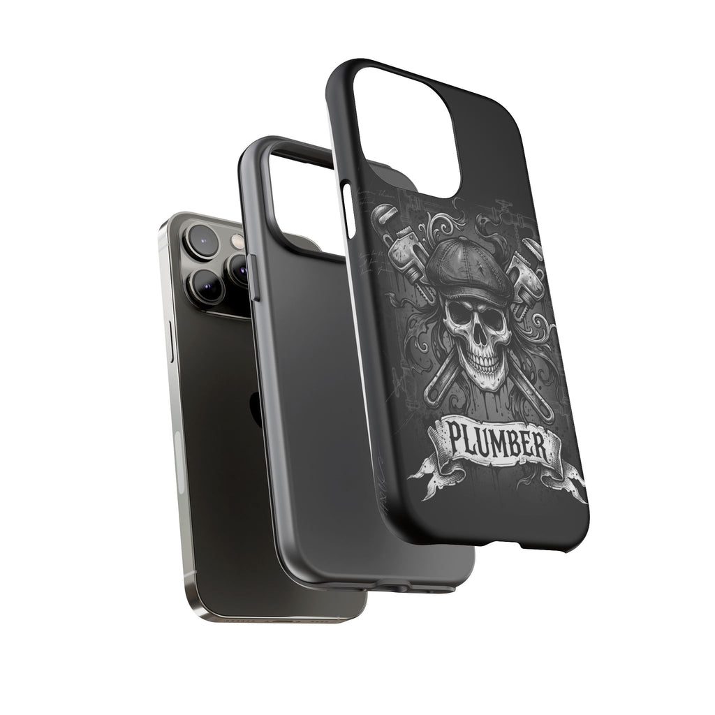 Gothic Skull Plumber Phone Case - Samsung & iPhone Series
