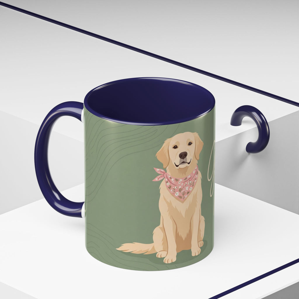 Golden Mom Mug | Golden Retriever Lover Gift | Cute Dog Mom Coffee Mug