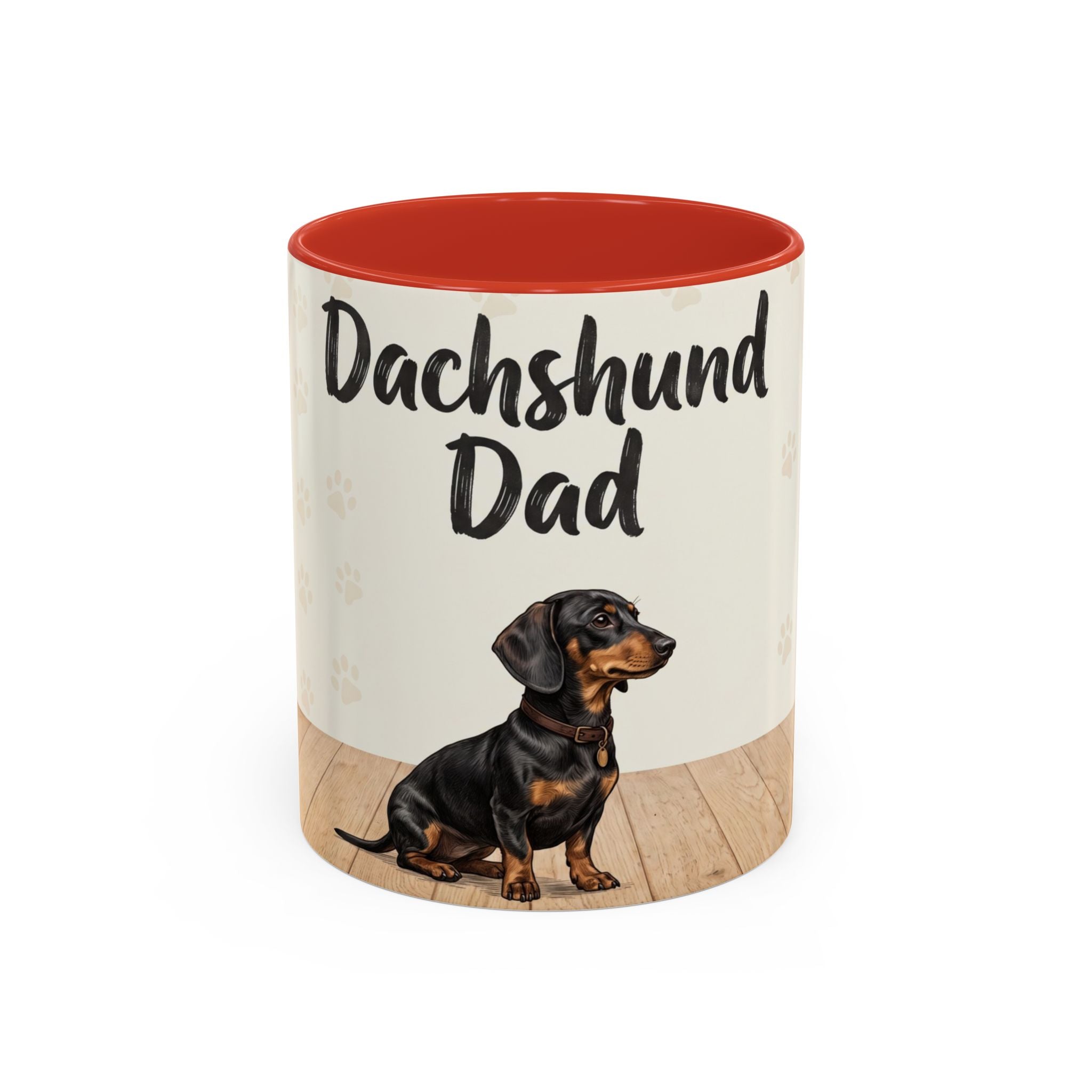 Dachshund Dad Mug | Cute Dog Dad Coffee Mug | Wiener Dog Gift for Dachshund Lovers