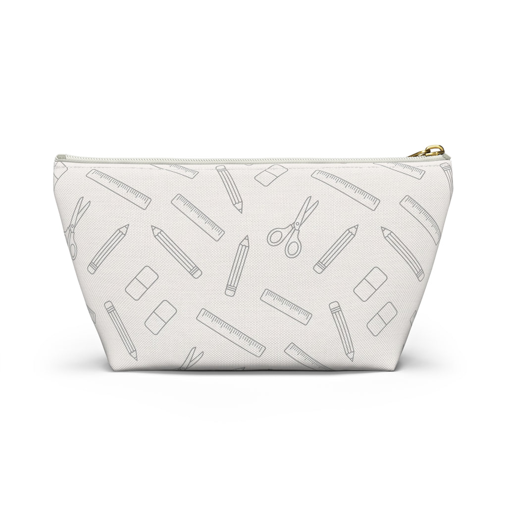 Personalized Teacher Gift Pouch – Custom Name Makeup Bag for Teachers