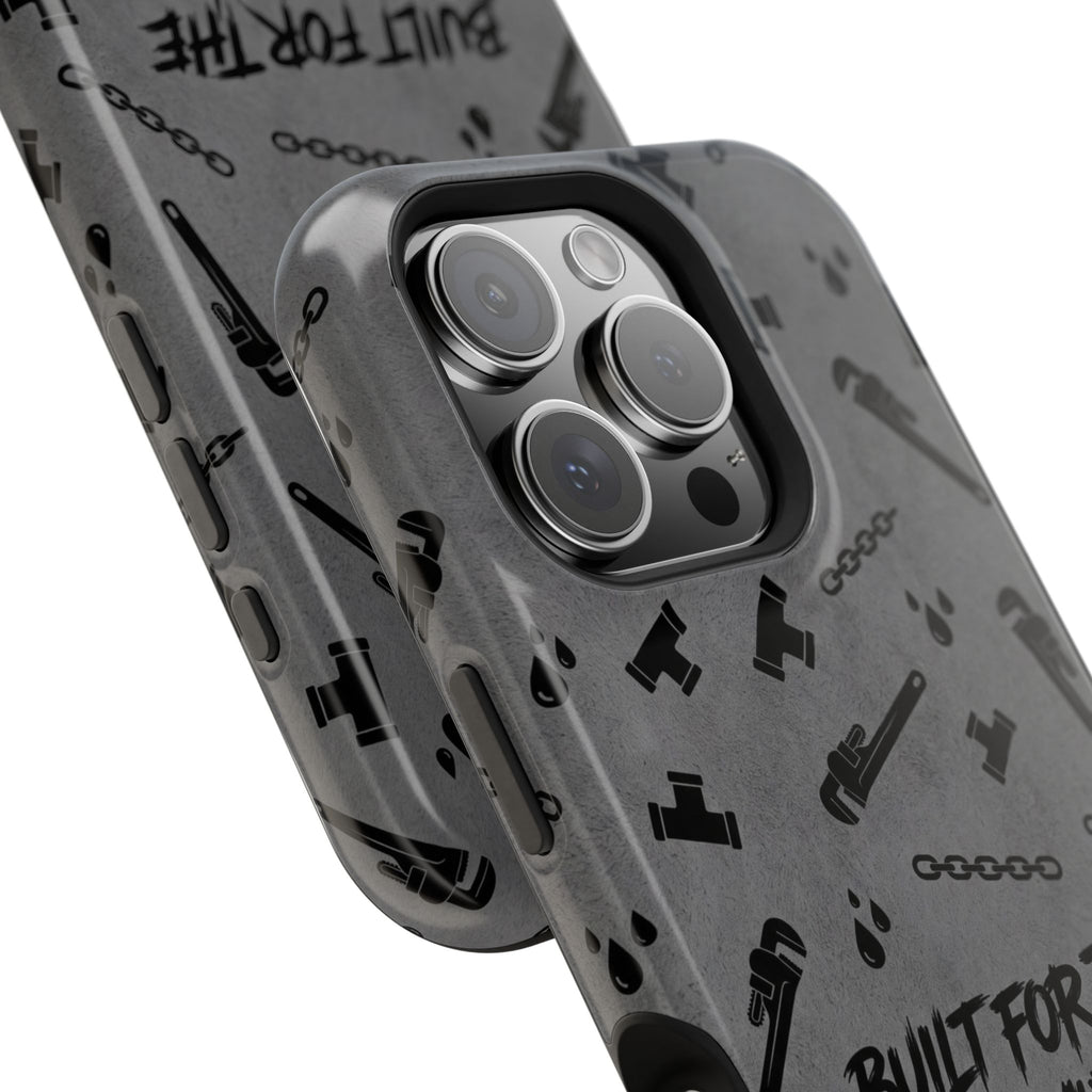 Built for the Grind Phone Case — Plumber Tools Wireless Charging Cover