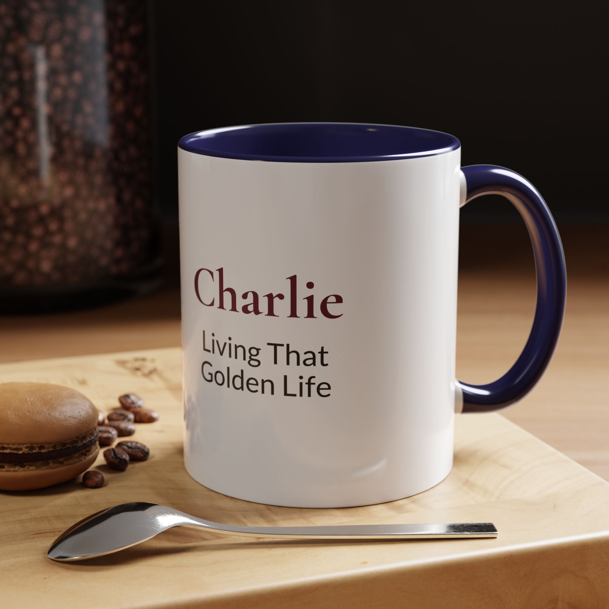 Personalized Golden Retriever Mug | Custom Name & Message Dog Lover Coffee Mug