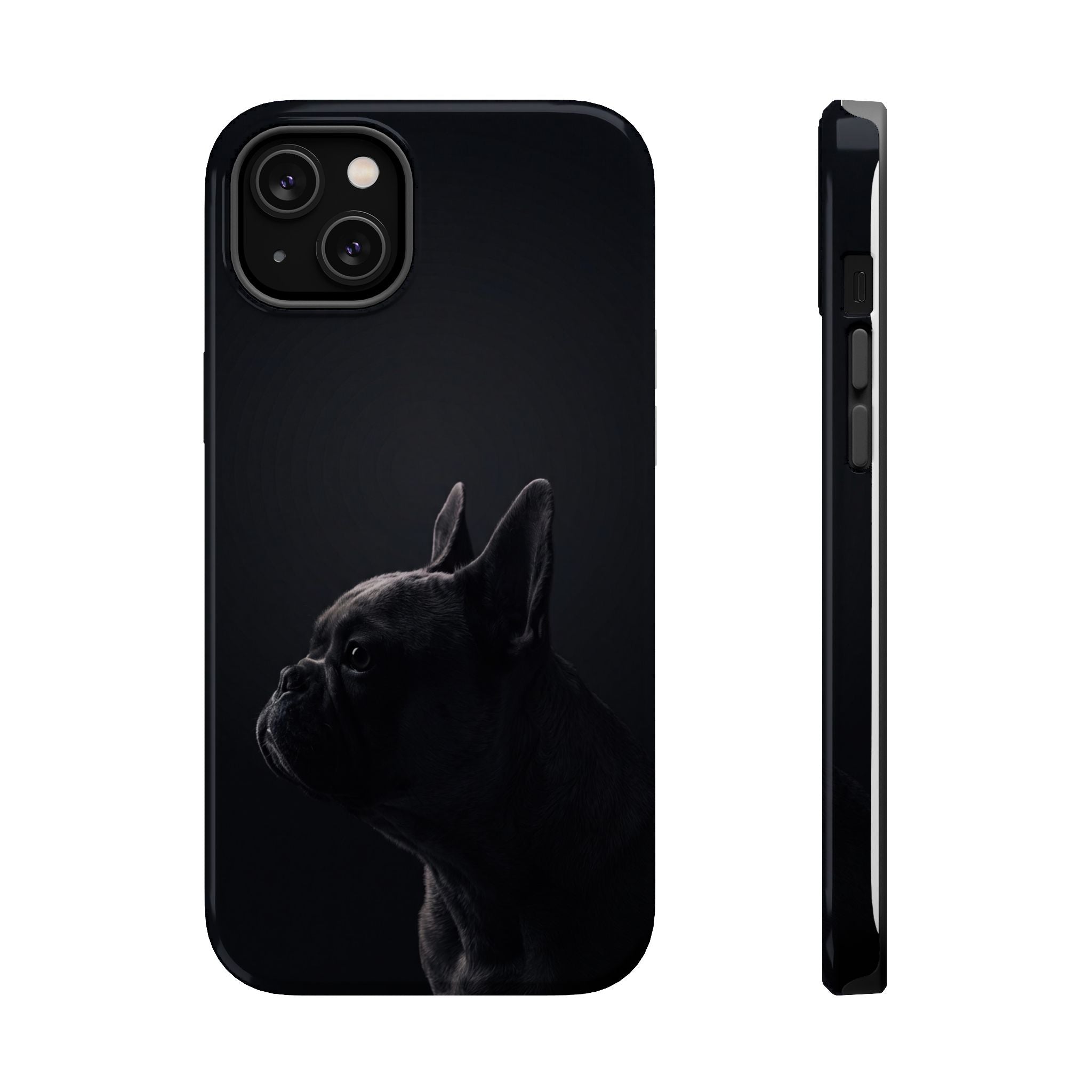 French Bulldog Phone Case — Impact-Resistant Wireless Charging Cover