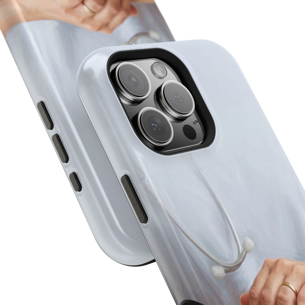 Impact-Resistant Phone Case — Caring Hands Wireless Charging Cover