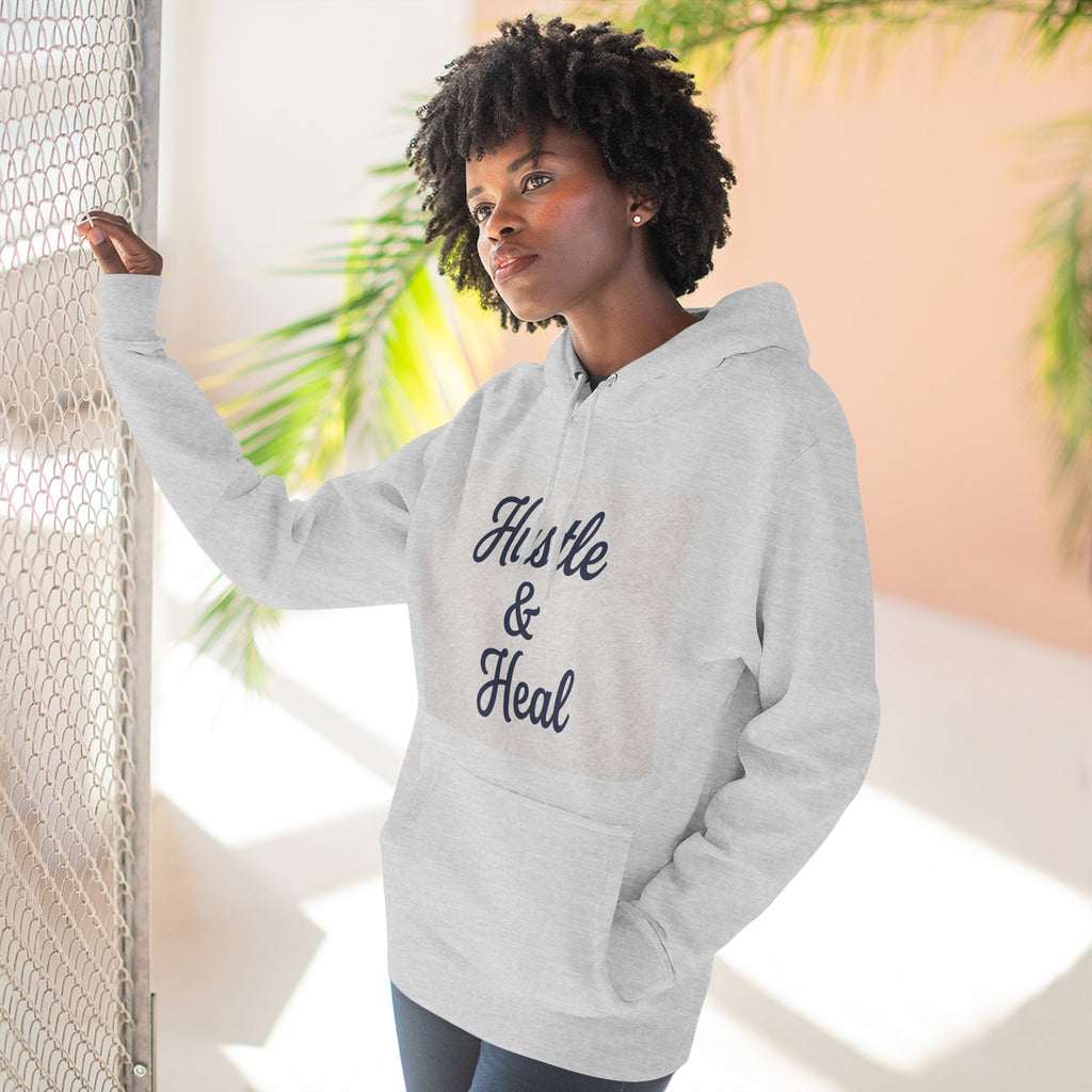 Hustle and Heal Nurse Hoodie — Unisex Comfortable Pullover for Passionate Nurses and Medical Workers