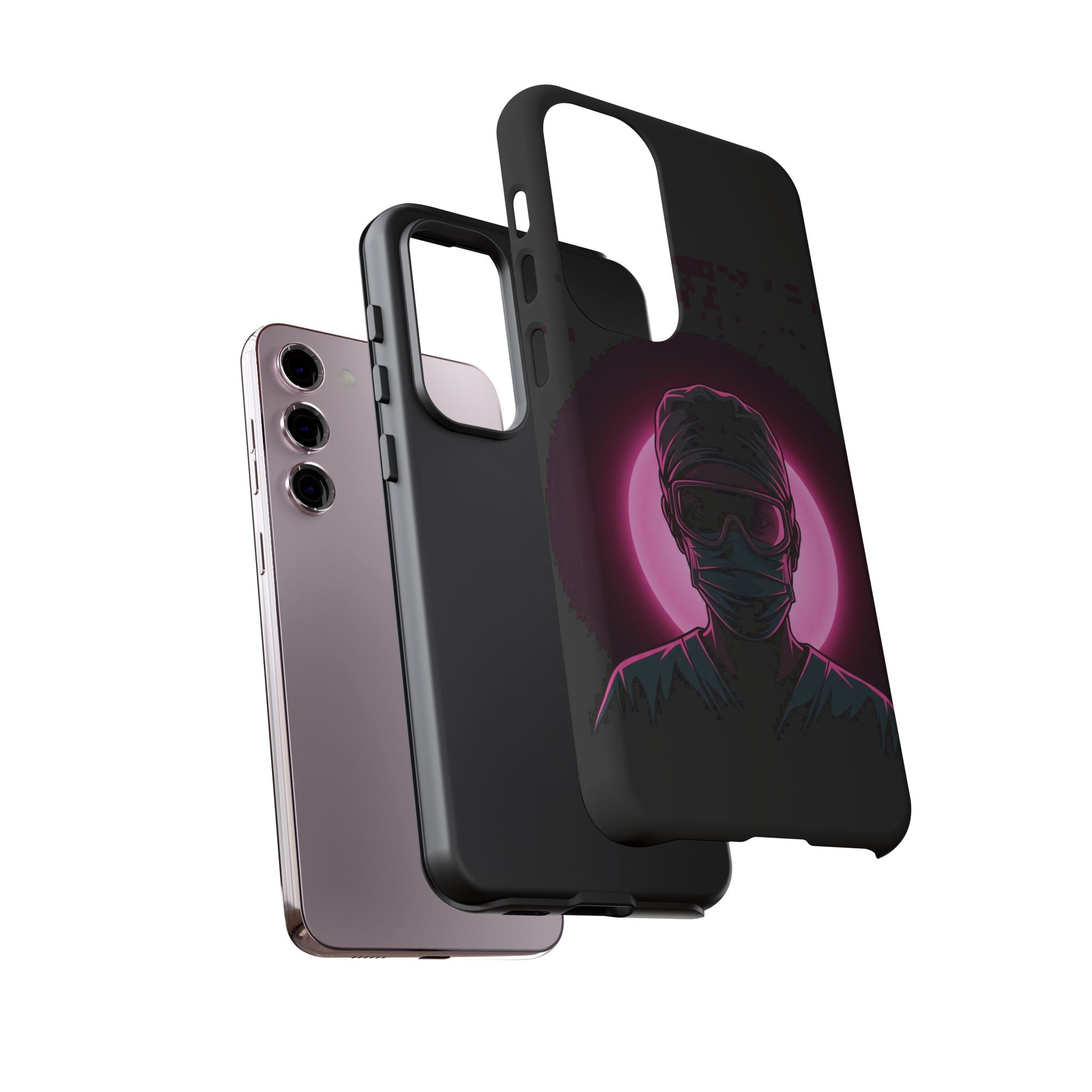Nurse Neon Silhouette Phone Case - Samsung & iPhone Series
